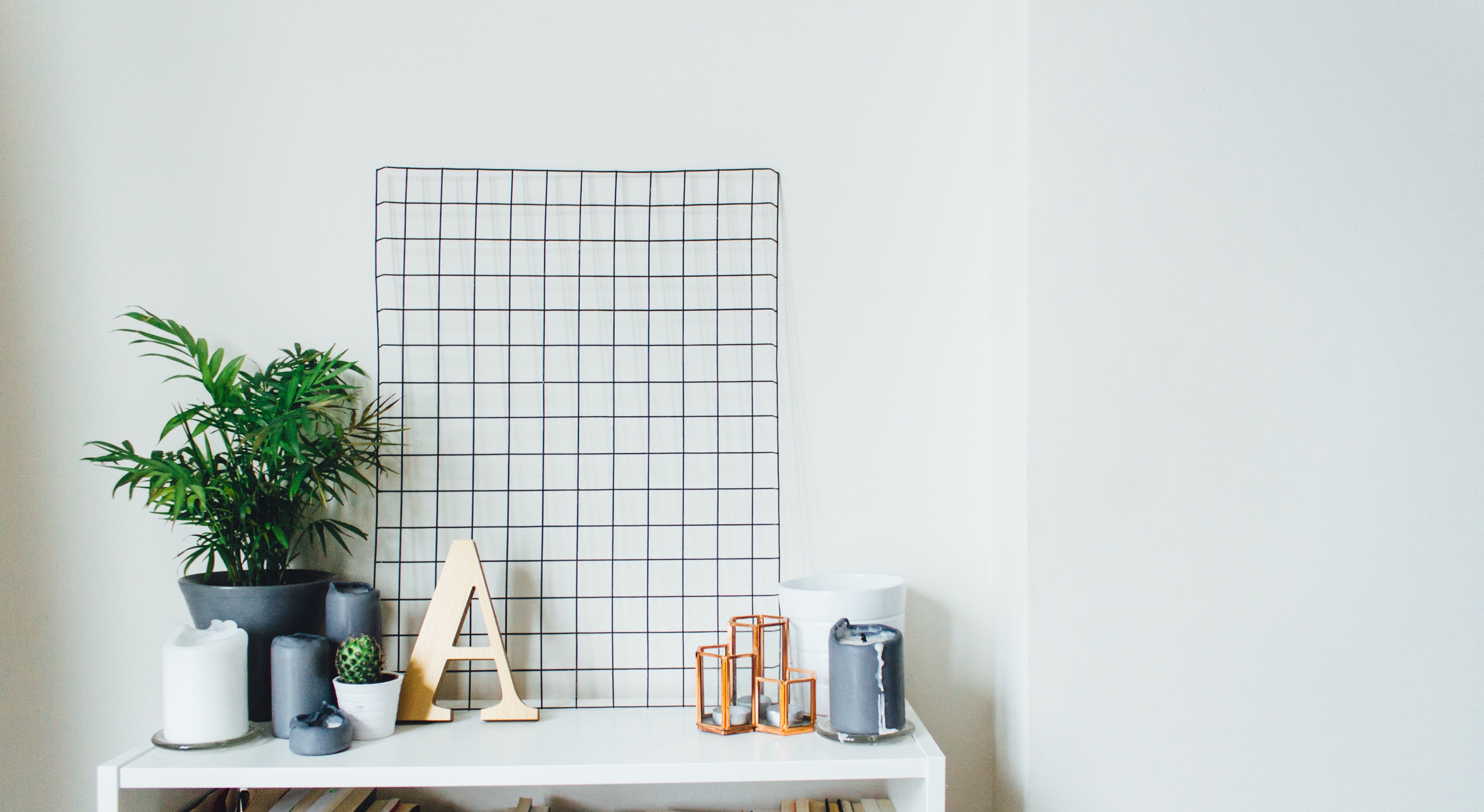 Minimal neutral interior styling